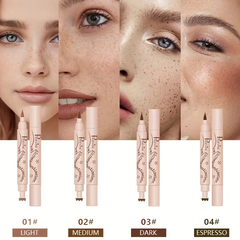 2-in-1 Freckle Eyeliner Stamp  - Waterproof Liquid Eyeliner Pen 评论和价格