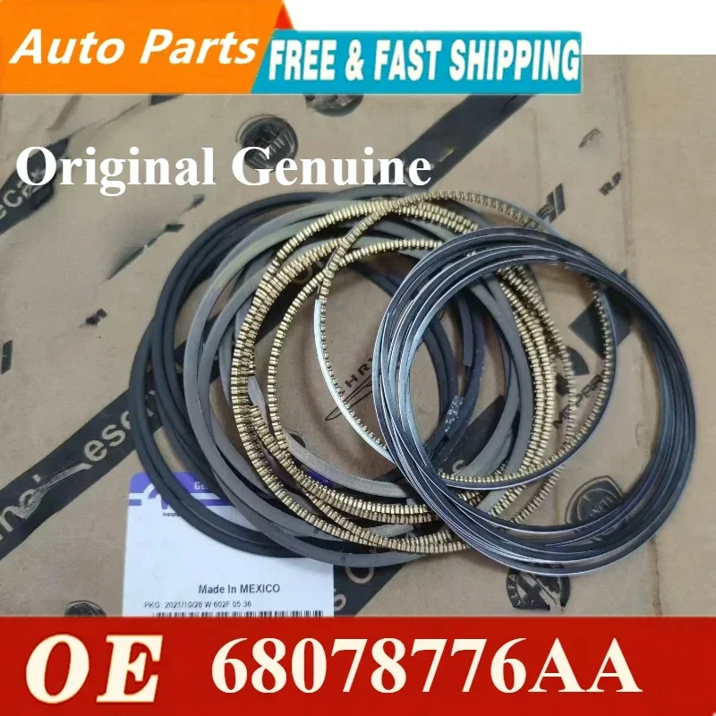 High quality Piston Ring Assembly Standard Set 68078776AA Fit For 3.6L Jeep Grand Cherokee Wrangler Dodge Journey