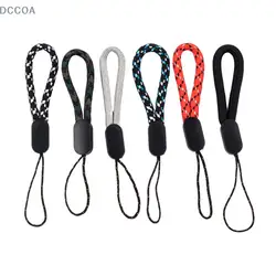 5Pcs Hand Wrist Lanyard String Short Grip Lanyard Mobile Phone Strap for USB Flash Drive Keychain