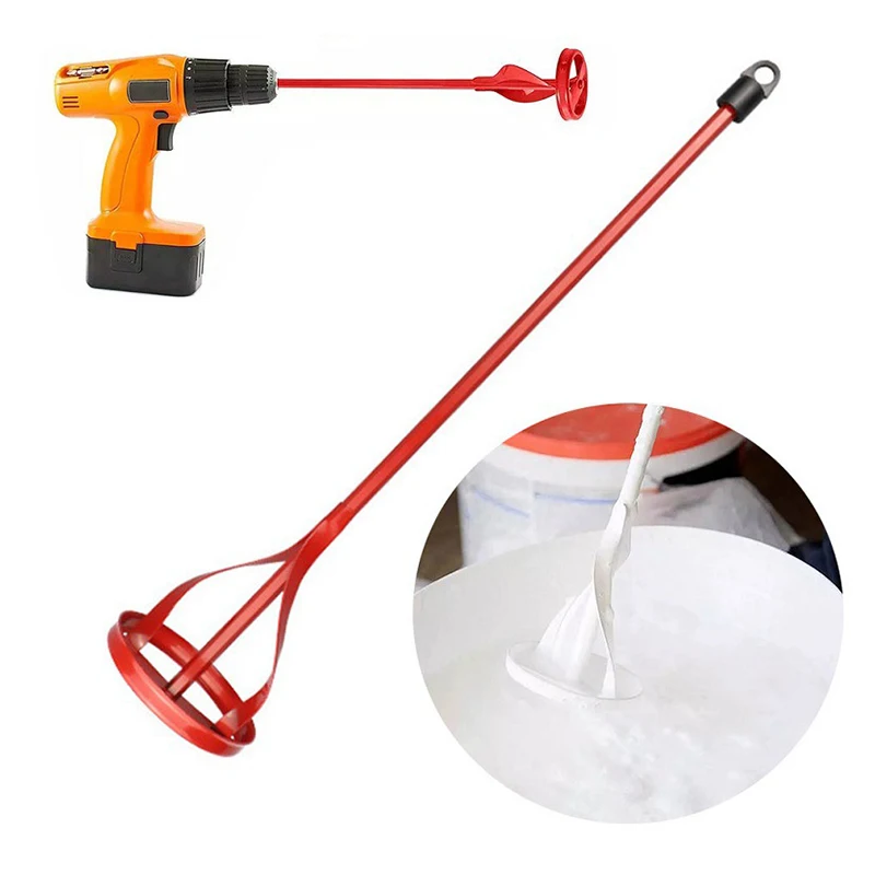 

Electric Drill Mixing Paddle Muilt-use Putty Mortar Stirring Rod Hexagon Shaft Plaster Paint Mixer Attachment