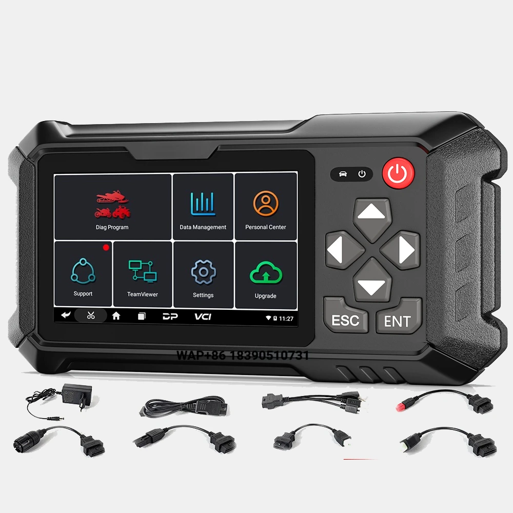 OBDPROG MOTO 100 Auto Motor Analysis Tool OBD2 Scanner for Motorcycle Maintenance & Light Reset Diagnostic Tool