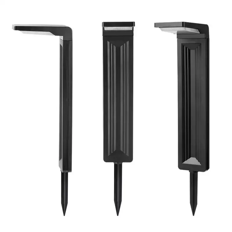 for  Solar Garden Light Black  Outdoor Waterproof LED Decorative Channel Landscape 40cm Lawn Light