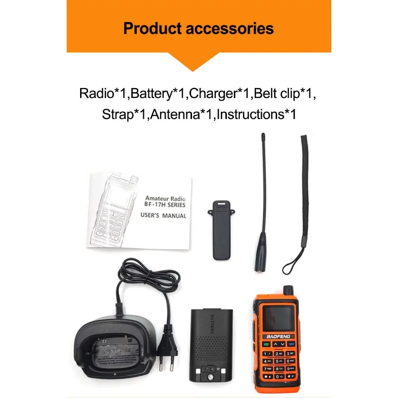 Baofeng UV-17H with GPS Multi-Bands Ham Amateur Radio with NOAA Weather Alert