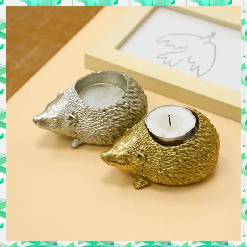 

FIZP домашний подсвечник в виде ежика, поднос для свечей из смолы для ароматерапии, украшение для дома