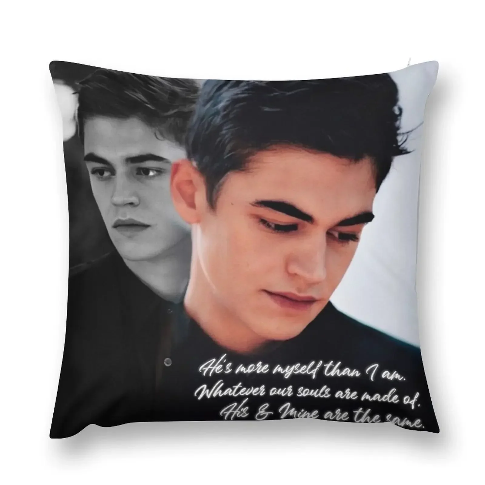 Es más yo mismo que soy. Lo que sea que sus almas están hechas, sus y mi son lo mismo. Throw Pillow Cojines de sofá almohada