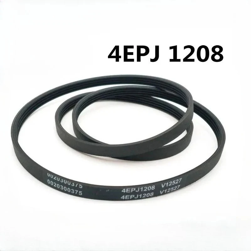 1Pcs suitable for Haier washing machine drum belt 1208 J4 0020300375 5EPJ1208