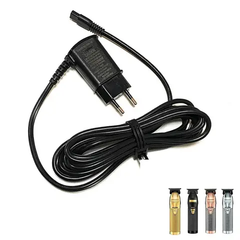 Cargador para BaByliss PRO FX820,FX788,FX787,FX870 cable de alimentación para recortadora inalámbrica adaptador de CA Compatible con cortadora de pelo BaBylissPRO