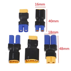 1Pcs Adapter XT60 to XT90 EC5 EC3 Female Male Connectors Banana Plug RC Lipo Battery Control Parts DIY