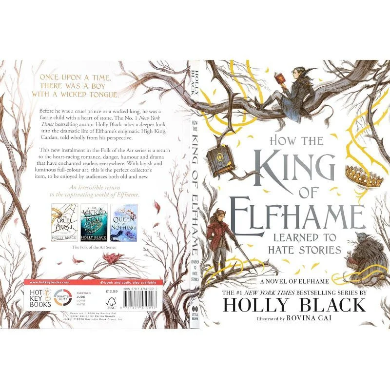 4 Books/Set Of Trapeze, Cruel Prince, Criminal Crime English Novel, Children's Extracurricular Reading Books In English