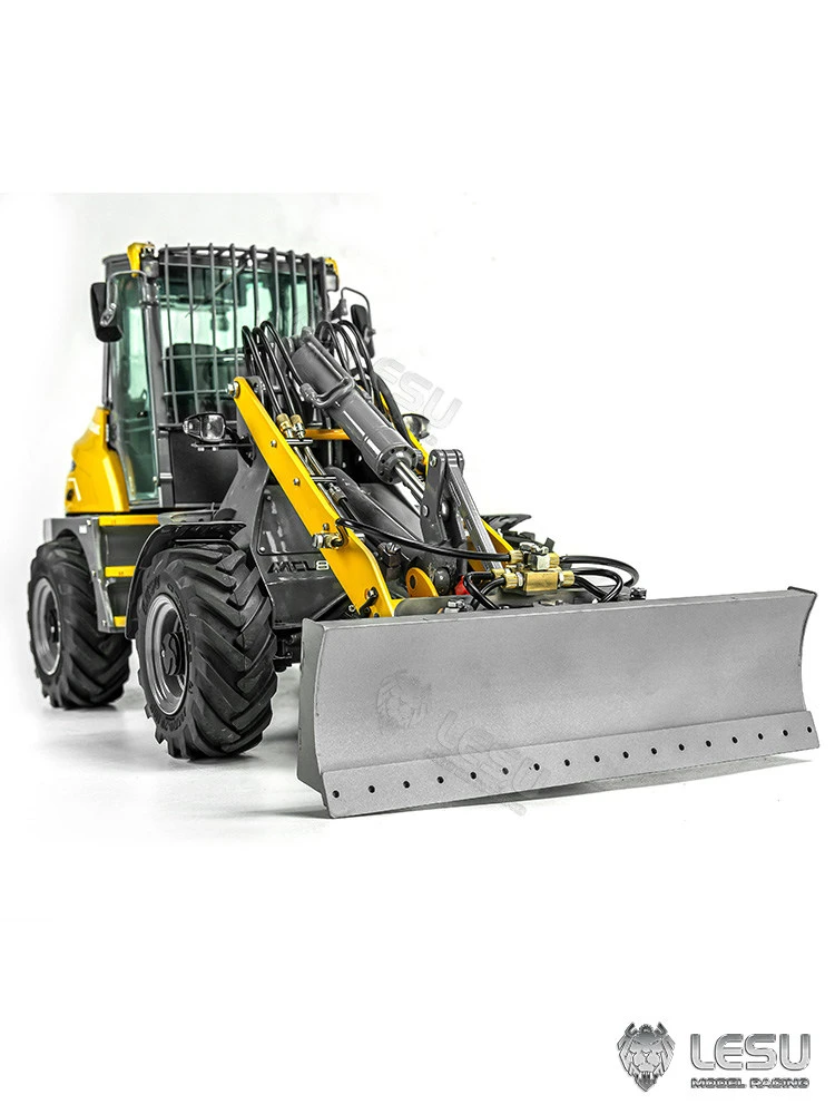 1/14 LESU RC Metal Hydraulic Dozer Shovel Kits For MCL8 Loader Radio Control Car Construction Vehicle Upgraded Parts Toy TH23263