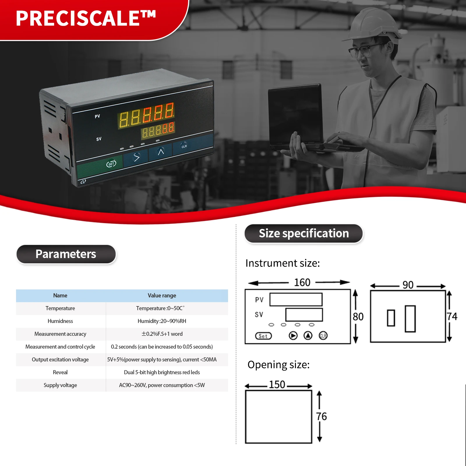MINI S Load Cell Sensor with Indicator，Test Tension and Compression