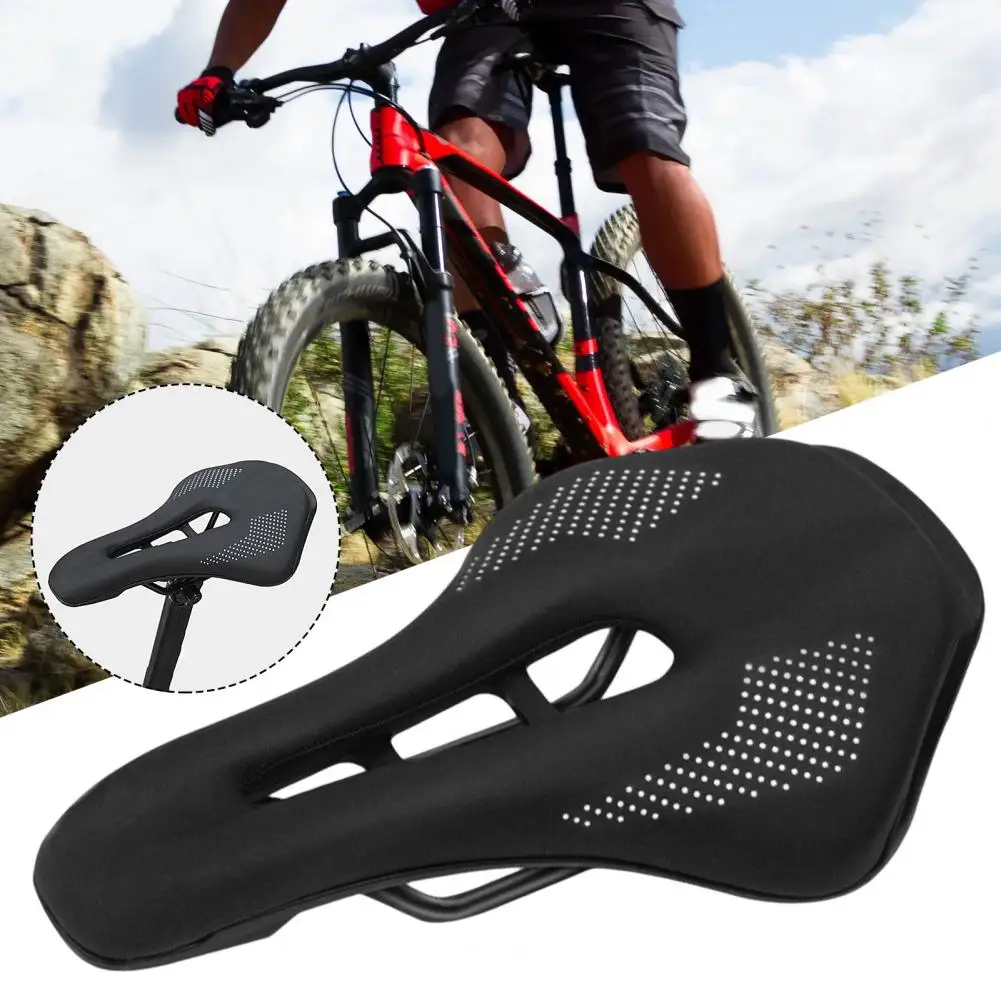 

Bike Saddle Cozy High Elasticity Unisex Bike Seat Cushion Cycling Equipment for Outdoor