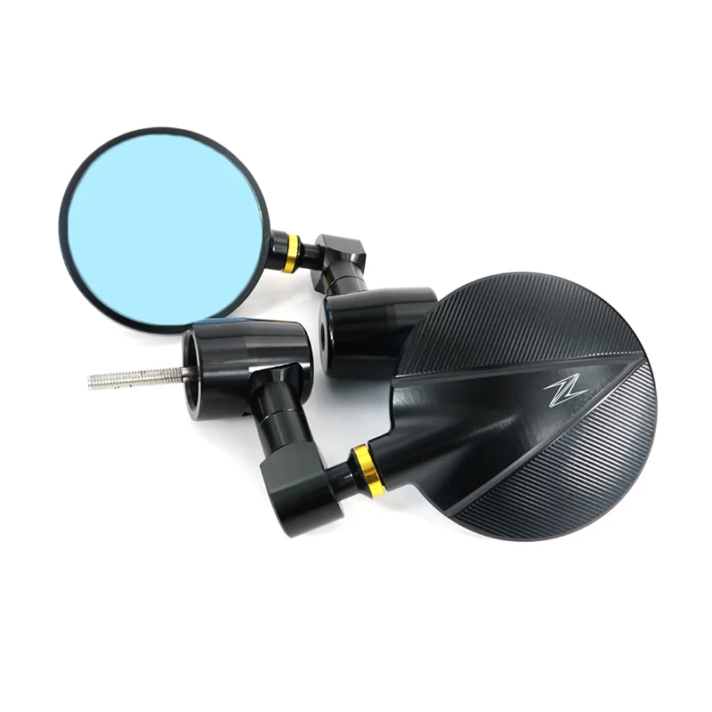 

Fit For KAWASAKI Z125 Z250/Z250SL Z300 Z650 Z750 Z800 Z900 Z1000 Motorcycle End Mirror Rearview Side Mirrors End Mirror Rearview