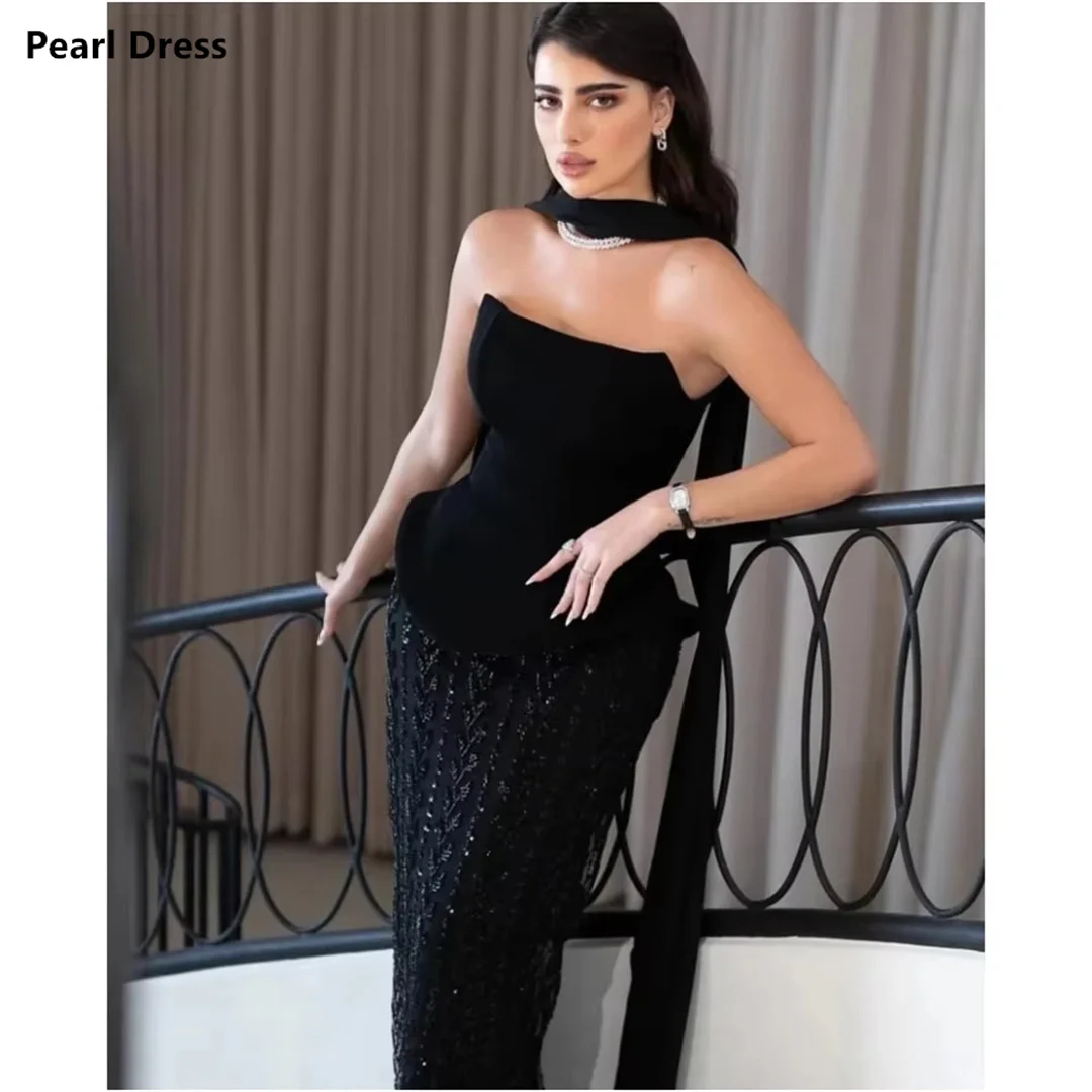 

Off-shoulder Evening Dresses Woman Elegant Dresses for Special Event Line A Luxury Women's Elegant Party Dress Custom Made Prom