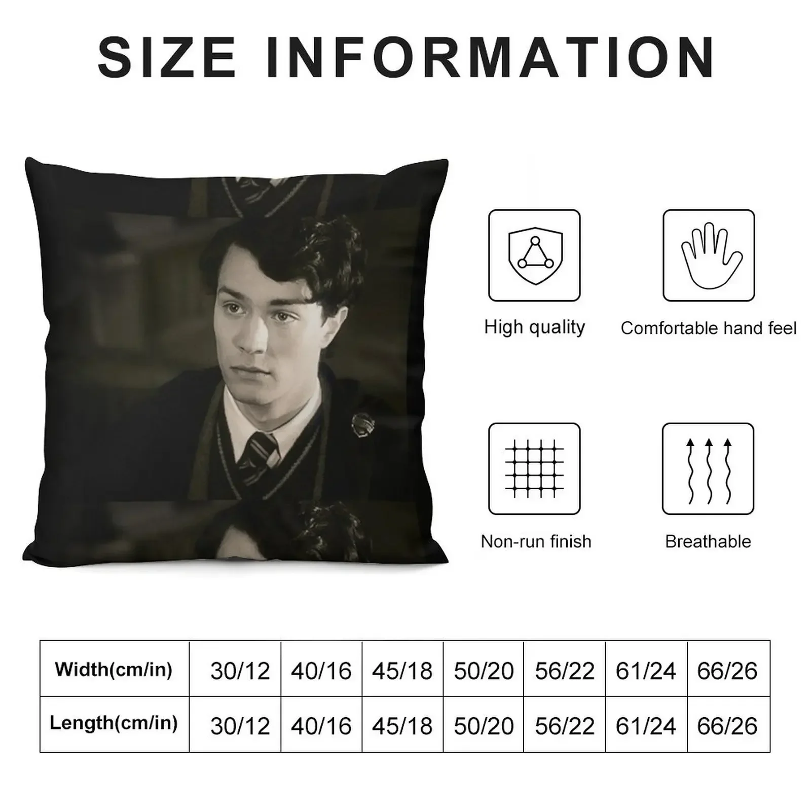 Tom riddle Throw Pillow covers for pillows Luxury Pillow Case Throw Pillow Covers