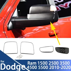 Driving or Passenger Mirror For Dodge Ram 1500 2500 3500 4500 5500 2010-2020 Side Heated Wing Mirror Glass Lens Right or Left