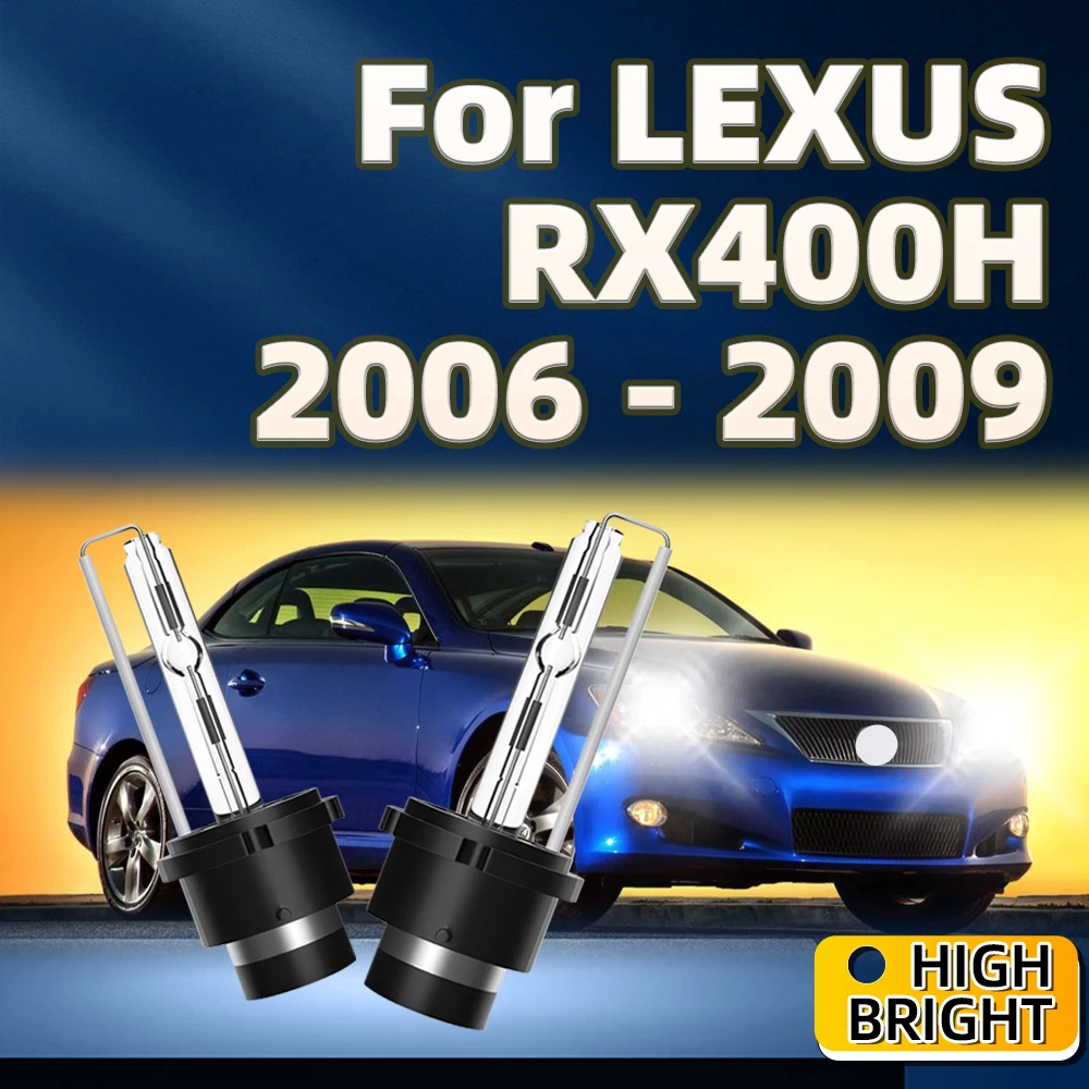 

2Pcs 3800LM 35W Original HID D2S 6000K 10000K Headlight Xenon Car Bulb For LEXUS RX400H 2006 2007 2008 2009