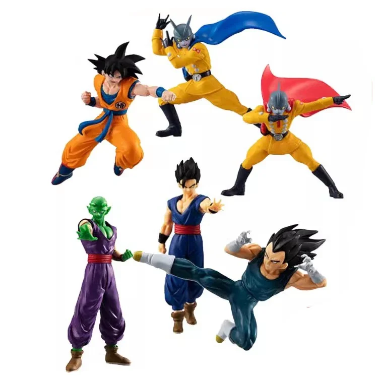 Dragon Ball HG Super Gacha Doll Silver-haired grandson Goku Haiiro noJiren Vegeta Gods of Destruction Beerus Figure Model