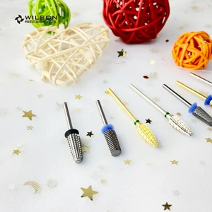 ويلسون مسمار كليبرز لحفر مانيكير، بتات البركان، 2 أدوات الطريق، اكسسوارات لإزالة هلام الصلب، شحن مجاني أعلى 8 مبيعات لقم الثقب ويلسون - رقم 4