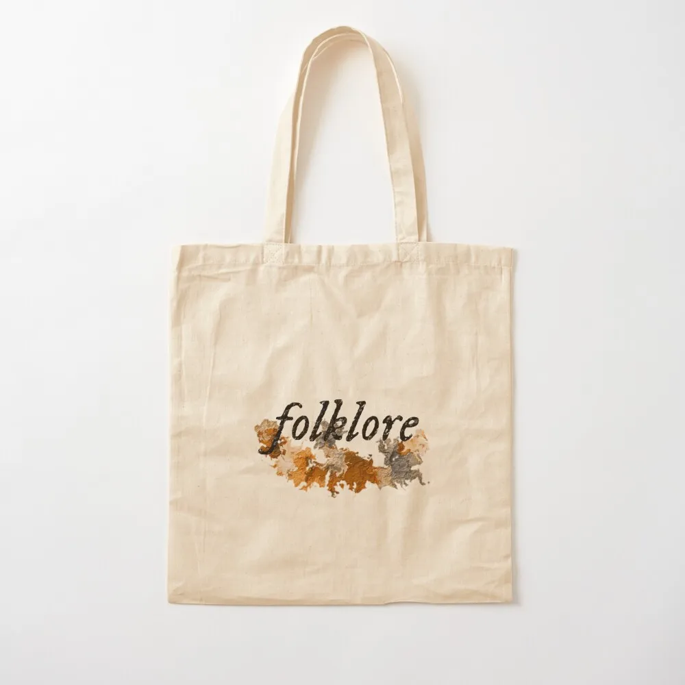 

Folklore Tote Bag Women's shopper bag Reusable bags Candy bags cloth bag woman Canvas Tote