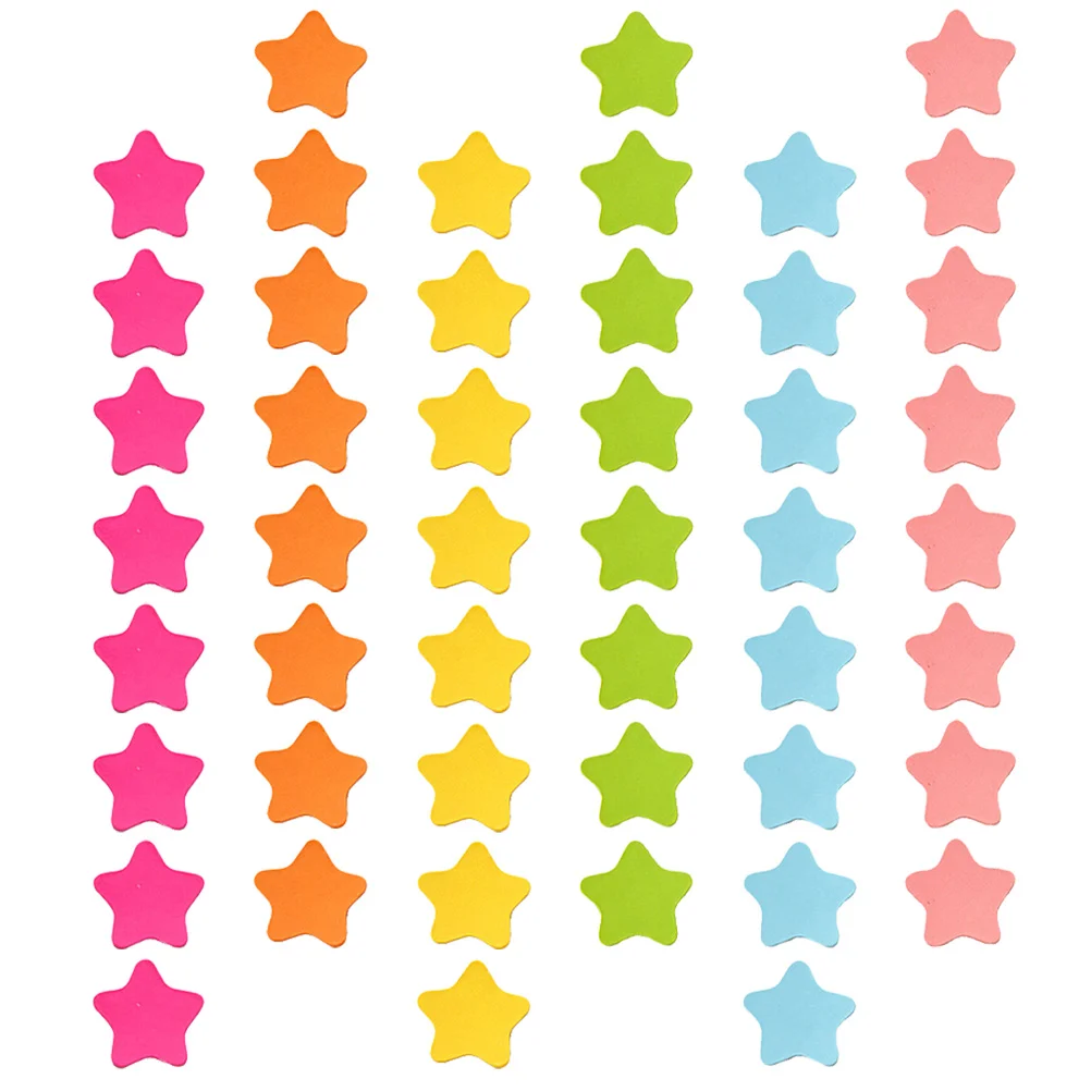 

240 Pcs Love Tiles Magnetic Decors Memory Fridge Magnets Refrigerator DIY Rubber Star-shaped Simple Multipurpose