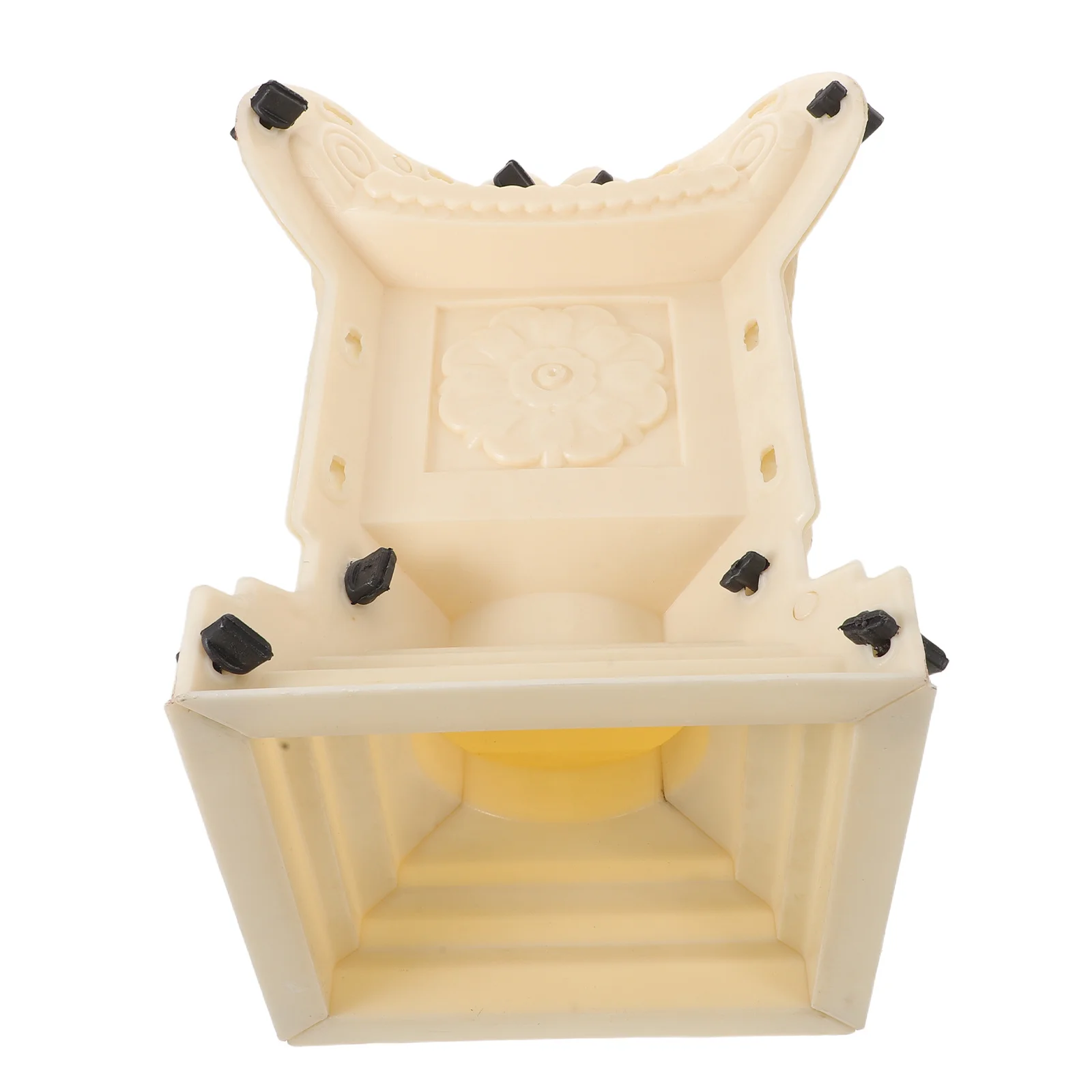 

Plastic Chinese Pagoda Cement Mold Sturdy Reusable Concrete Casting Mold for Garden Villa Courtyard Decorative Stone Lantern