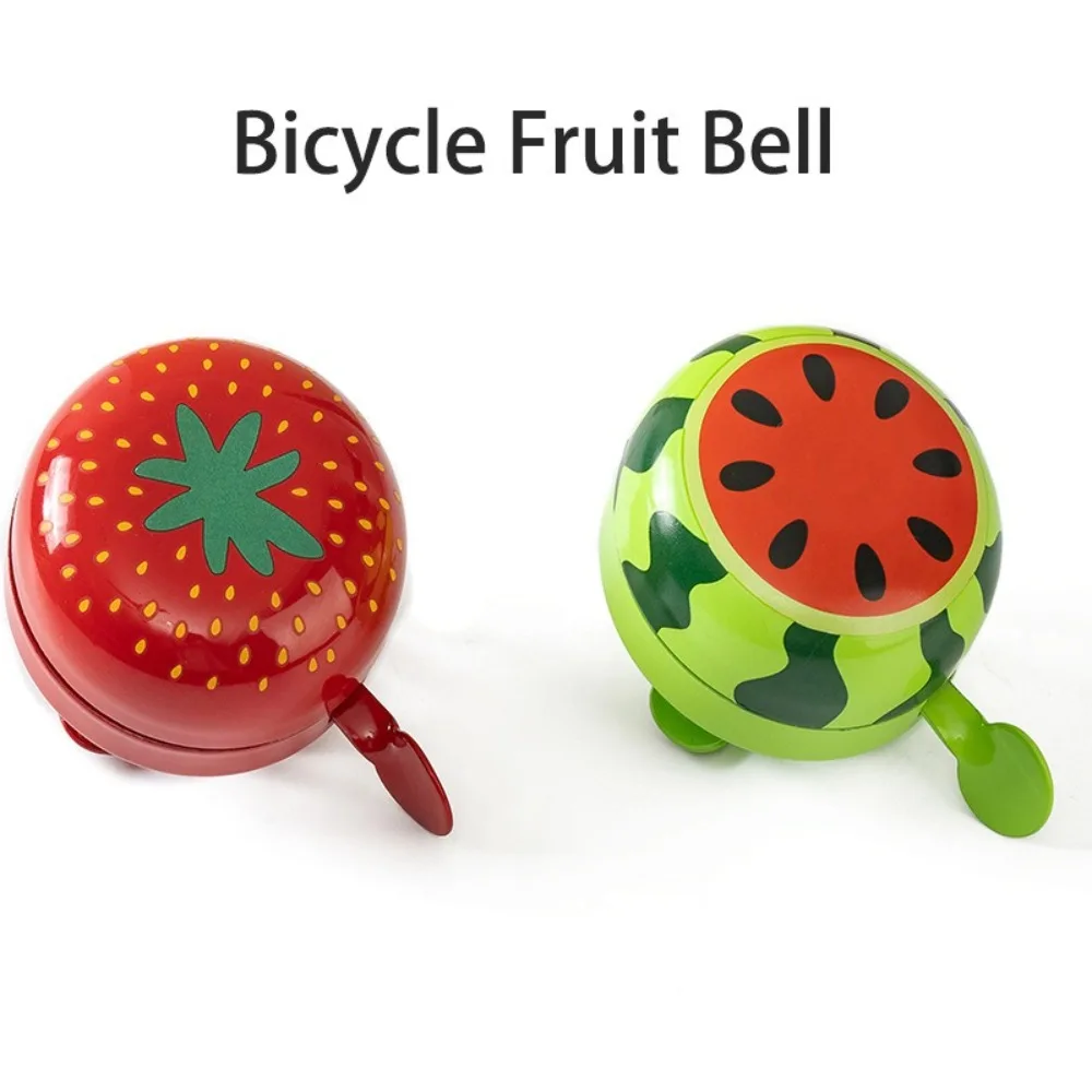 

Watermelon Strawberry Pattern Bike Bell Cartoon Children's Bike Bell Mountain Bike Bell Lovely Design for Kids