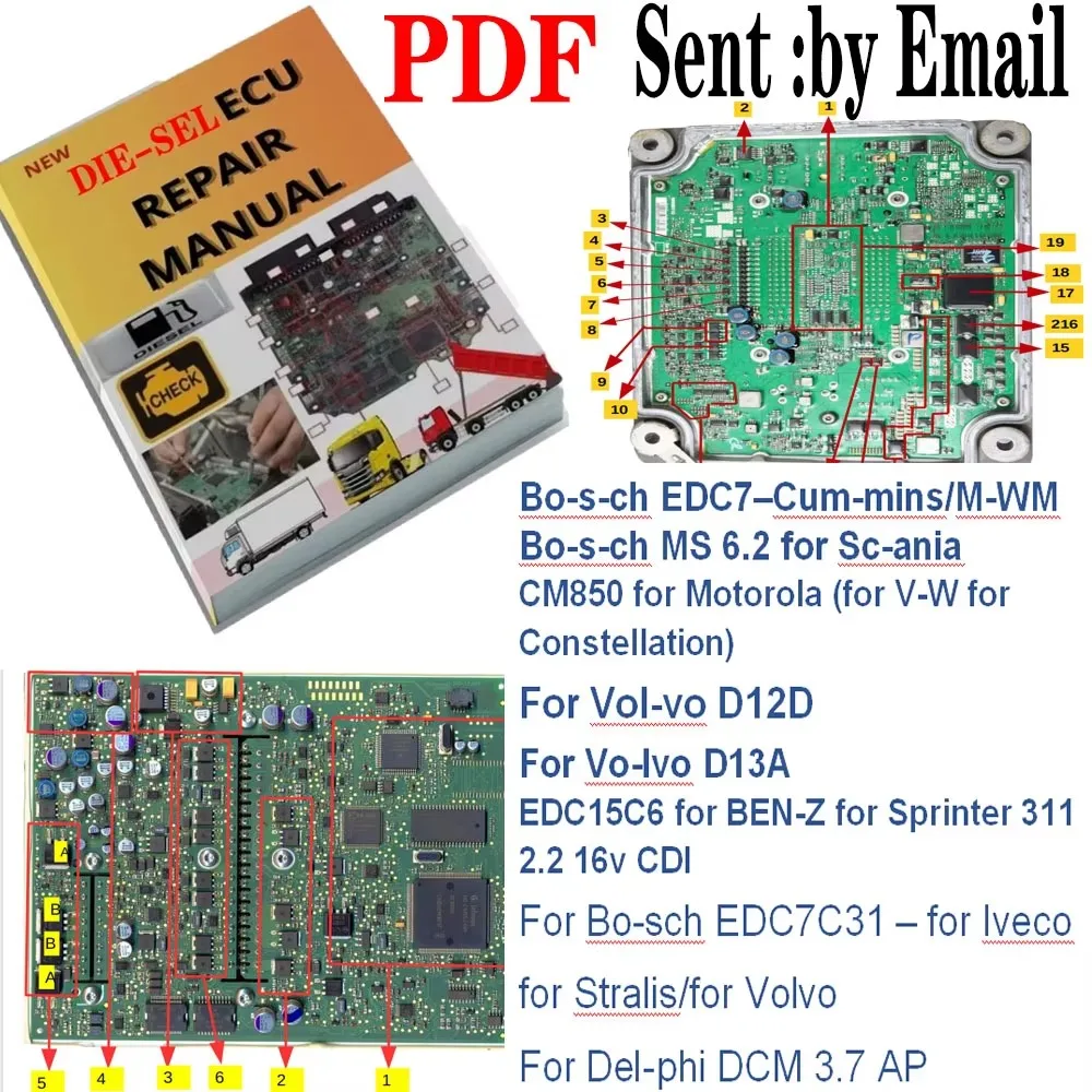 لديزل وحدة التحكم الإلكترونية إصلاح دليل ECU التدريس ملف PDF تشمل وحدة رسم الخرائط Pinouts عيب نصائح سيارة التشخيص تعلم أدوات الكتاب الإلكتروني