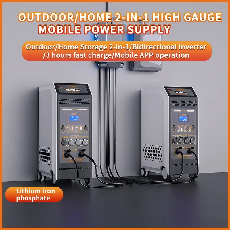 

Electric Power Backup 6000w 3500w Portable Power Supply Home Power Station Solar Generator Electric Generator for Home