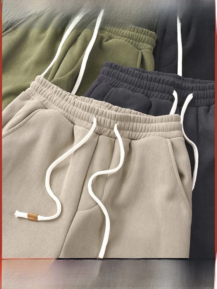 

Линия! Тяжелые американские хлопковые брюки для бега, мужские уличные зимние брюки с прямыми штанинами, повседневные брюки