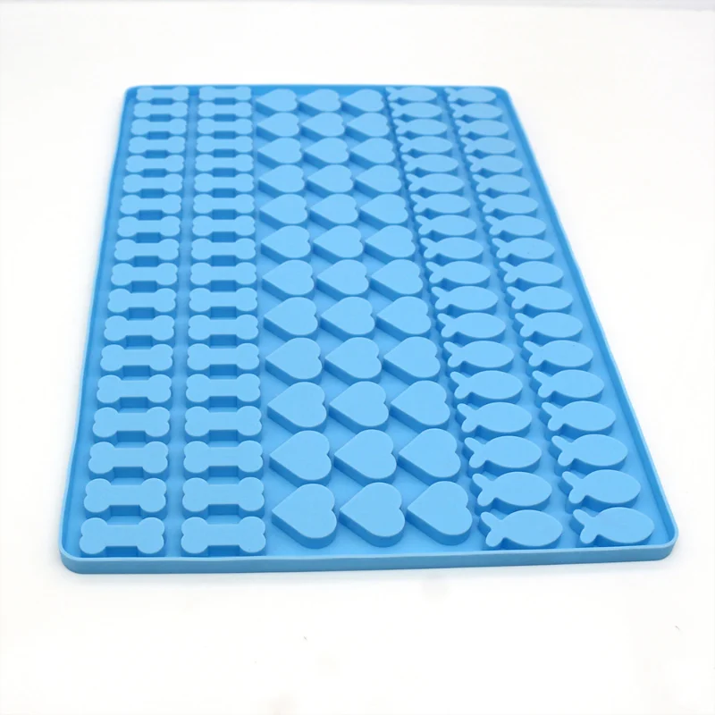 Multi-Cavity Geometry Biscuit Silicone Mold Bone Heart Chocolate Candy Baking Set Star Doughnut Cake Decor Mould Ice Tray Gift