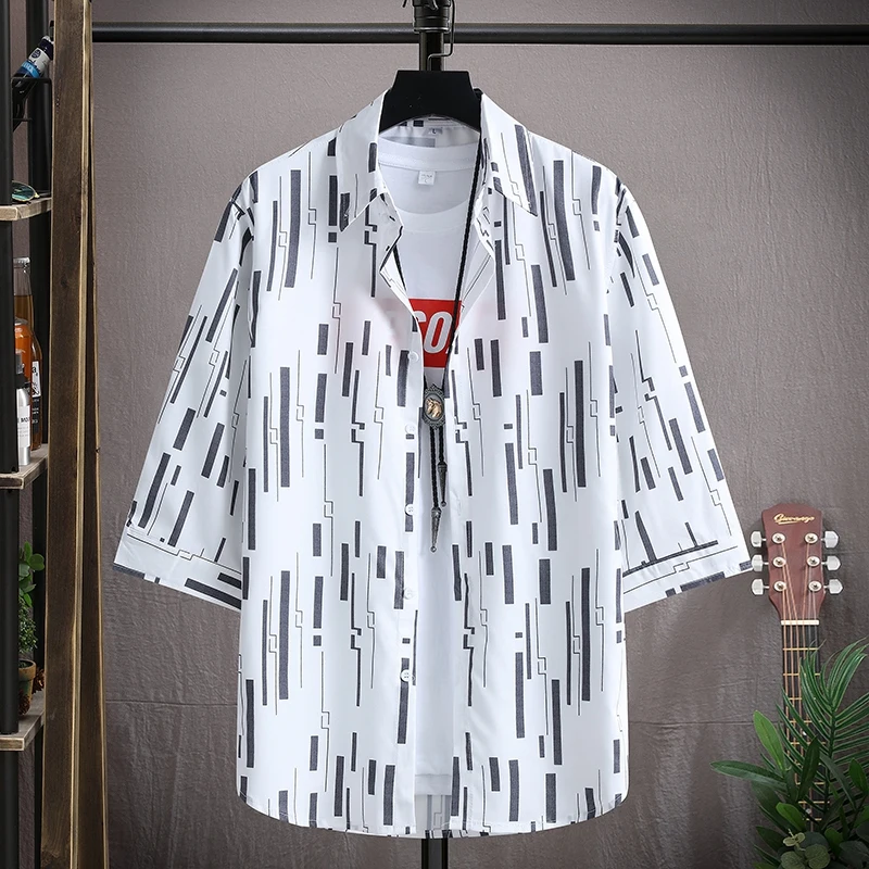 

Ice Silk Thin Men's irt f Sve Sli Summer Faionable Stand Fit Polyester Blend No Iron Treaent Urban Sle