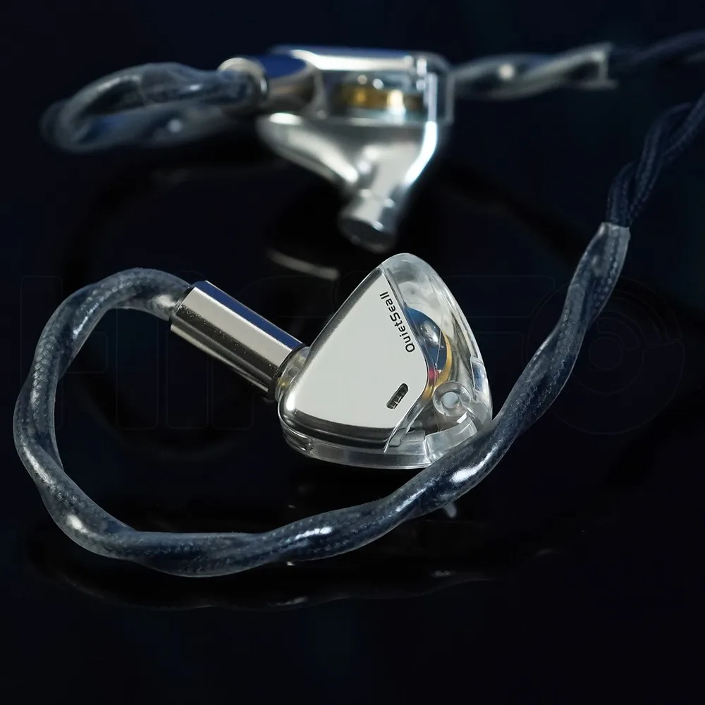 ROSESELSA QuietSea II / QuietSea 2 10mm Dynamic Driver in-ear HiFi Earphone with 3.5mm+4.4mm Interchangeable Plugs IMEs