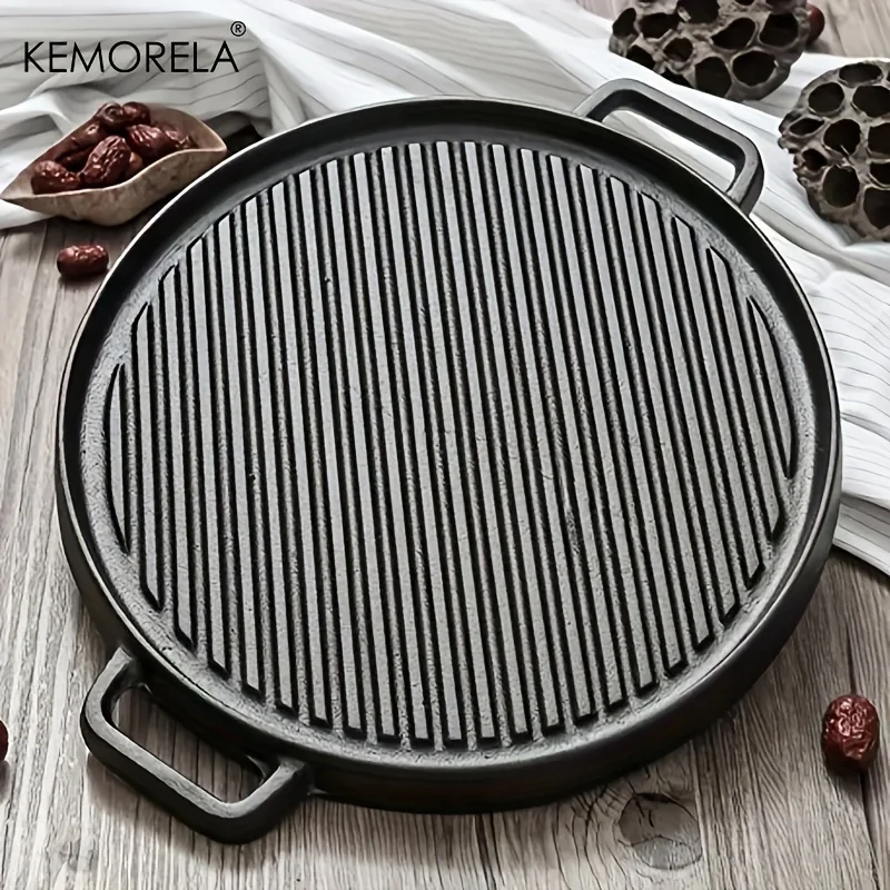 1PCS BBQ Pan Japanese One-person Food Barbecue Grill Household Non-Stick Smokeless Outdoor Mini Barbecue Grill Grill Plate