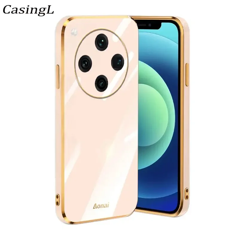 OPPO Find X8 Pro X7Ultra 5G Luxury Square Plating Silicone Phone Case for OPPO Find X7 Ultra x 8 pro x8 Protection Soft Cover