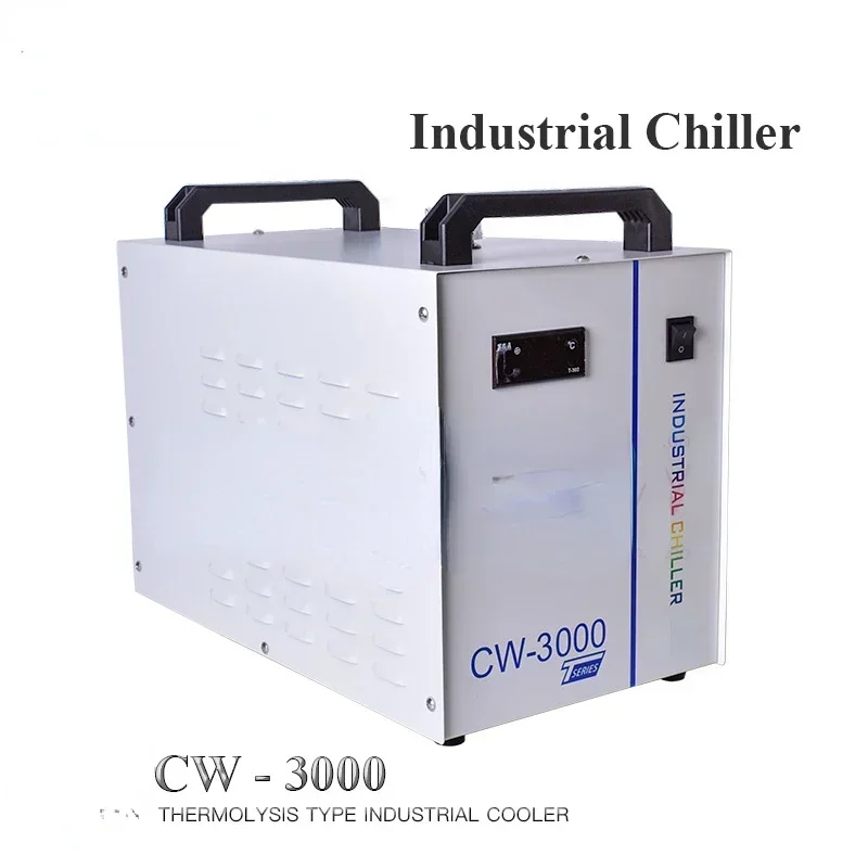Industrial Water Chiller S&A CW3000 For CNC Spindle Machine CO2 Laser Tube 80W Small air Cooling Machine Hot sales