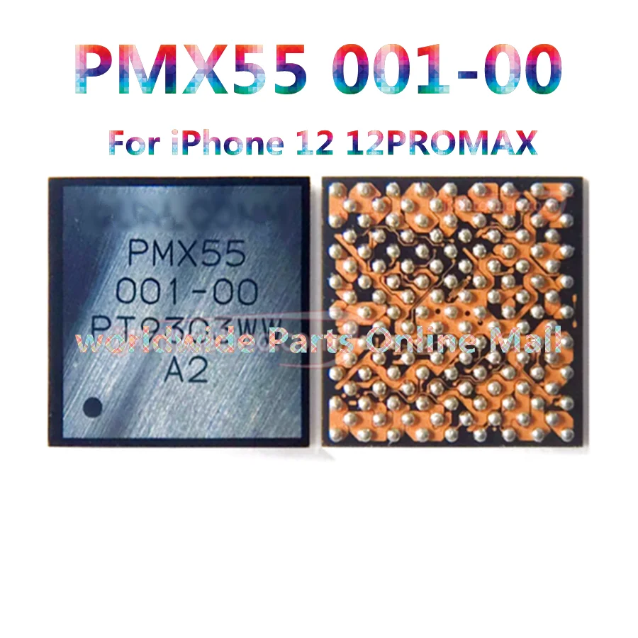 5pcs-30pcs PMX55 001-00 For iPhone 12 12PROMAX Baseband Power IC 5G Version Small Power Supply Chip PM