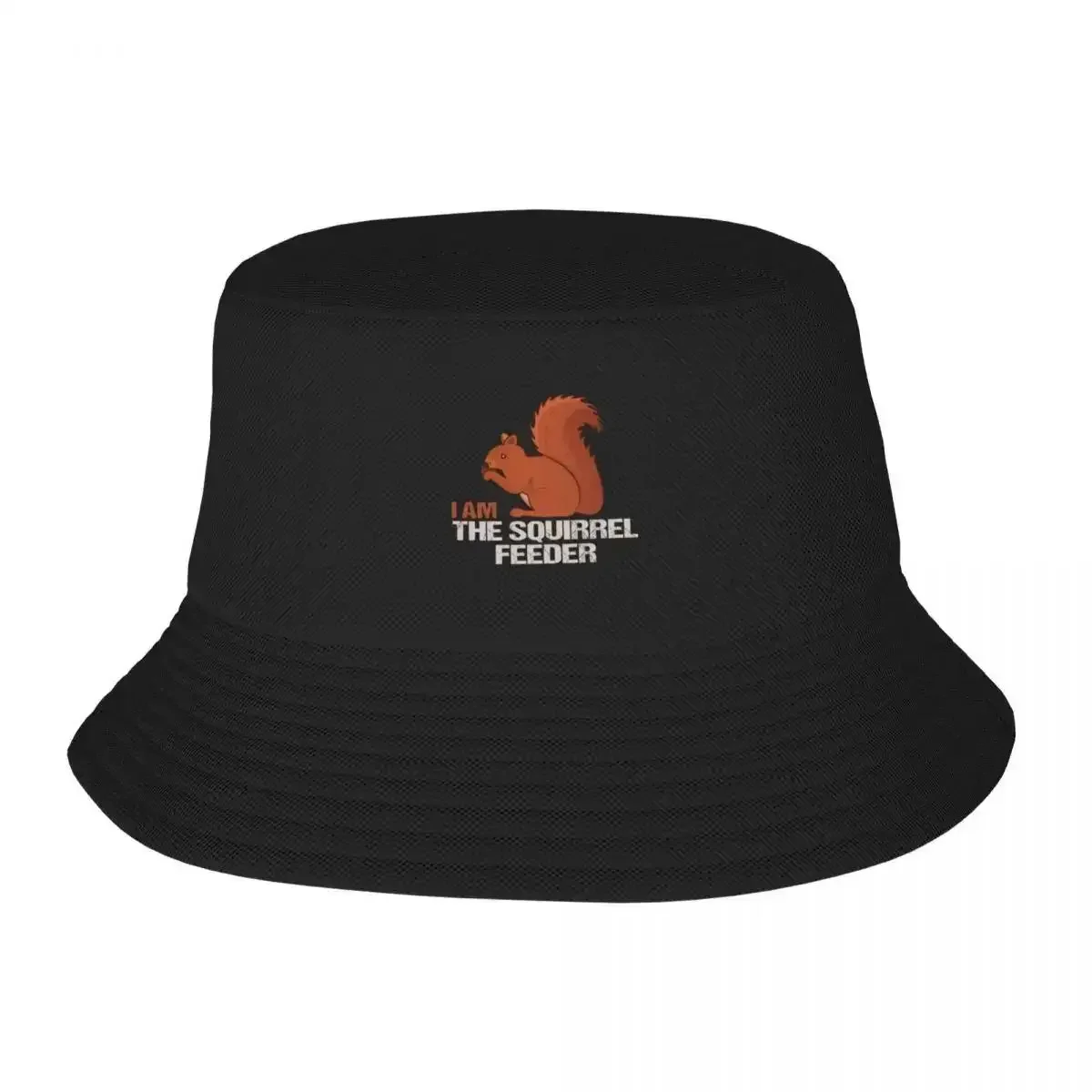 2026 I Am The Squirrel Feeder Funny Feeding Rodent Bucket Hat sun hat Tactical Cap Cap Rave Male Women's