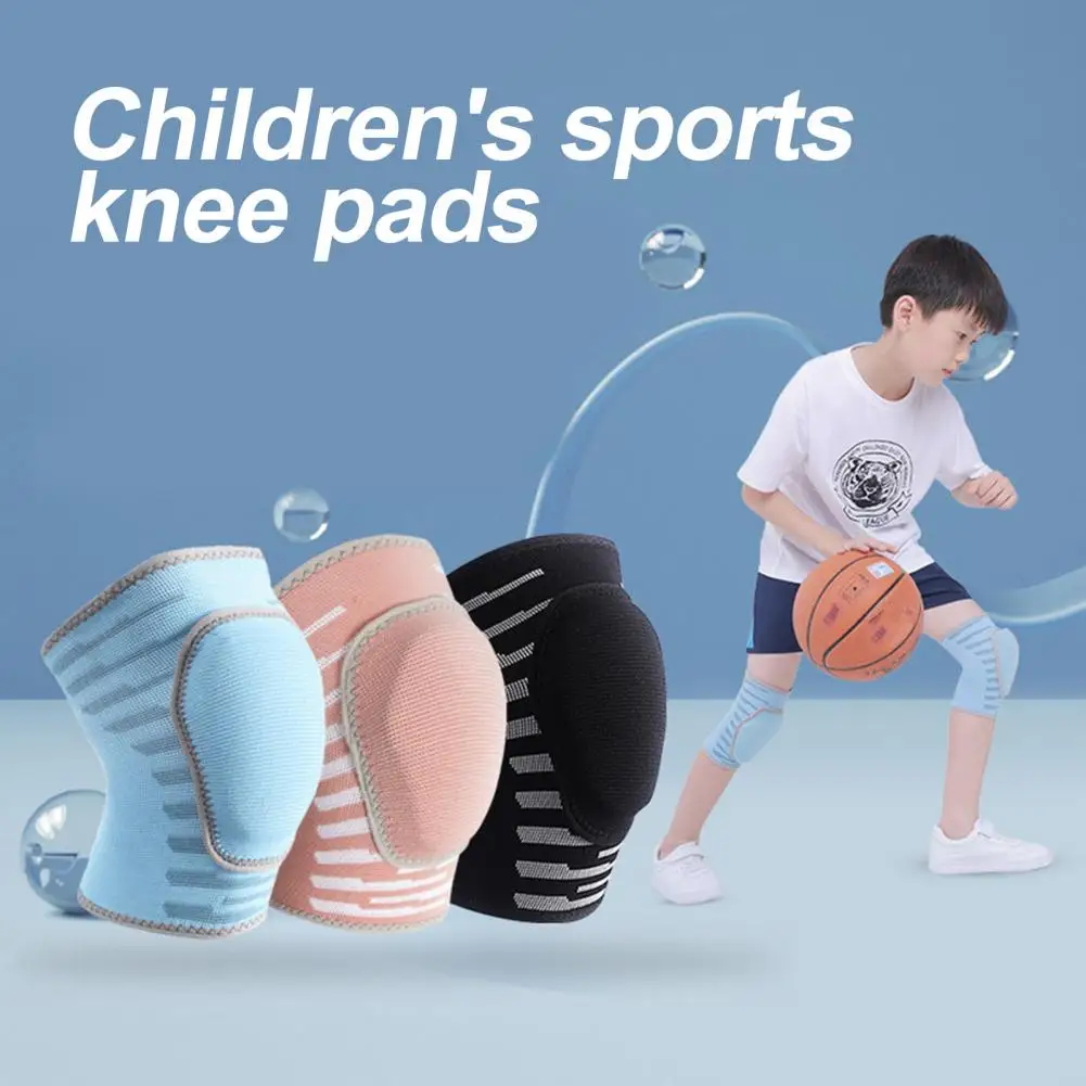 1 Pair Children Knee Pads Anti collision Lightweight Anti Fall Shock Absorbing Knee Supports for Sports