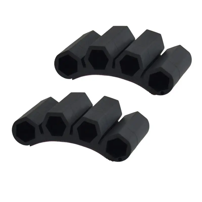 AT63-Universal Fit 1/4 Inch Magnet Screw Driver Bits 2-Pack Magnetic Bits Holsters Attach To Drill, Hex Screw Holder Sleeve
