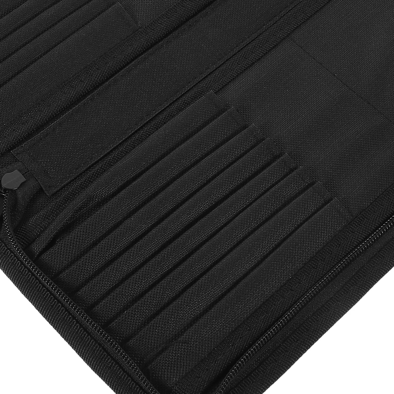 

1Pcs Paint Brush Holder Natural Canvas 15 Slots Rollup Portable Organizer for Painters Brush Storage Transport and Protection