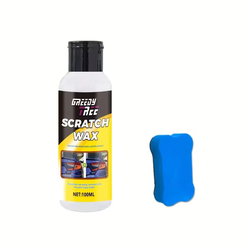GREEDY TREE Scratch Wax - Easily Remove Car Paint Scratches & Restore Shine, 100ml