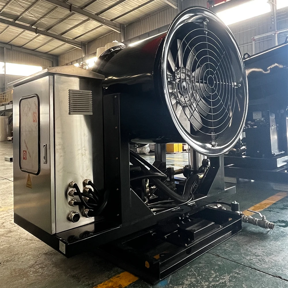 Reliable 60m Fog Cannon Mist Spray Machine for Dust Suppression New Condition for Mine Sites