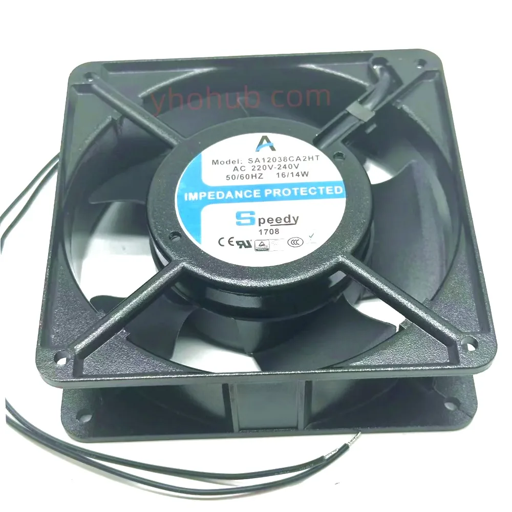 A SA12038CA2HT   16W 120x120x38mm 2-Wire Server Cooling Fan