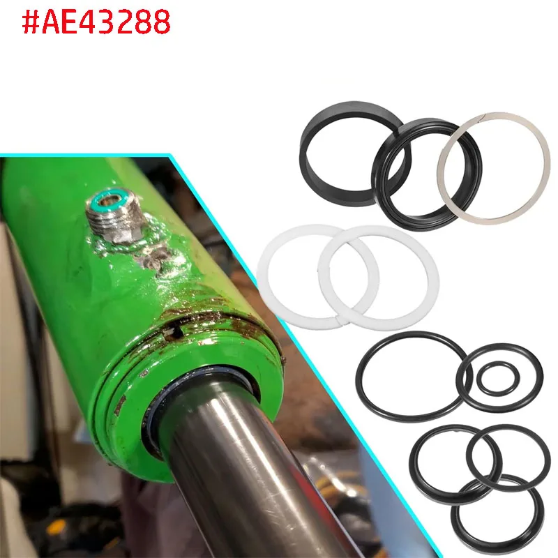 Hydraulic Cylinder Sealing kit AE43288 Suitable for John Deere 430 6500 385 6100 375 566 435 6600 530 1207 330 446 1217 335 Etc.