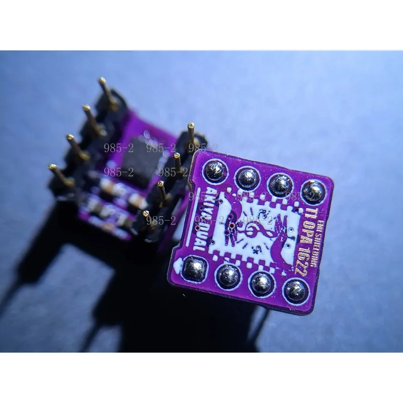 2Pcs OPA1622 SMD To Through Hole Adapter, HIFI Fever Dual Op Amp Module