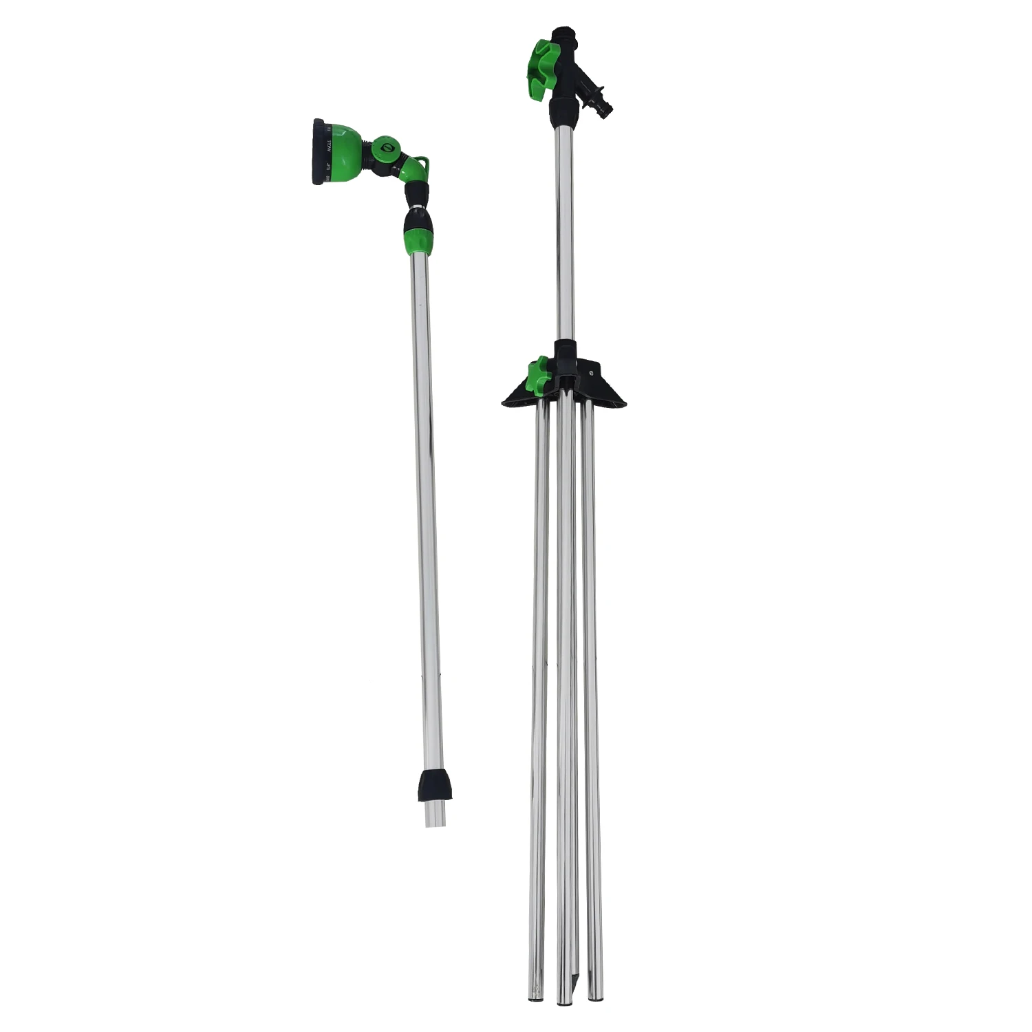 Vertak Garden Outdoor Shower 165cm-225cm Height Adjustable Portable Pool Shower With Tripod for Yard Patio