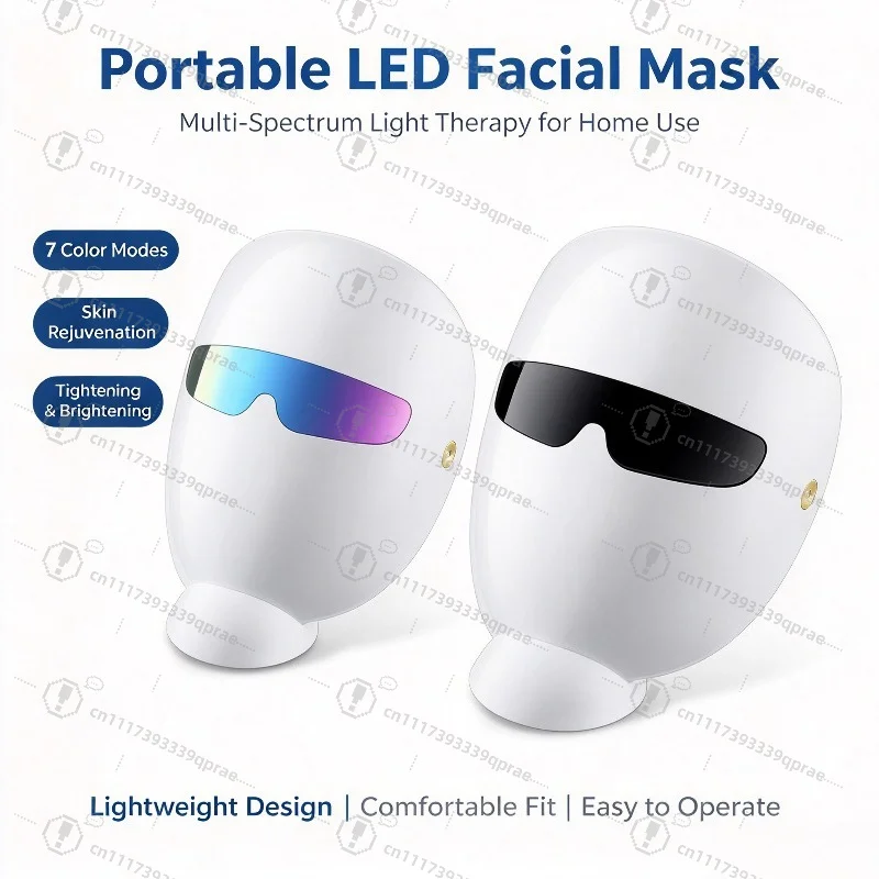 7-colour LED face mask (listing 0561), view 3