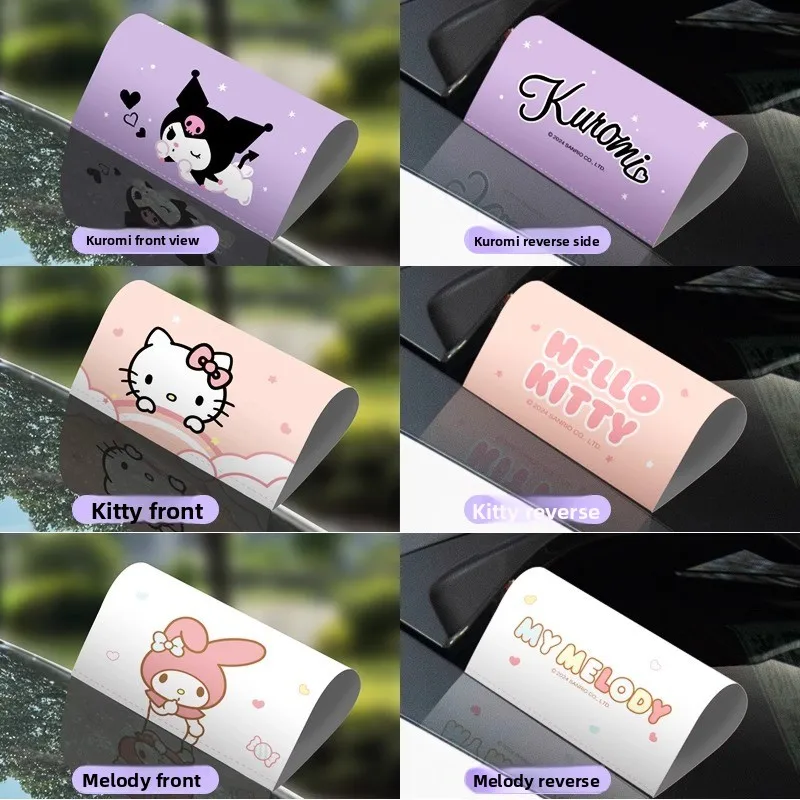 

Sanrio Washing Label Sticker Car Label Decoration Creative Car Stickers Electric Bike Motorcycle Bicycle