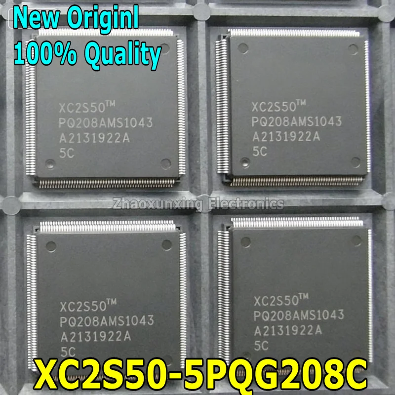 1PCS   New  XC2S50-5PQG208C    XC2S50-5PQG208I   XC2S50-6PQ208C    XC2S50-6PQ208I    XC2S50-PQG208   XC2S50   QFP-208    Chipset
